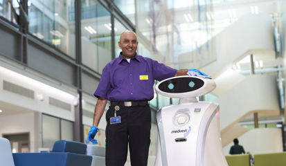 Robots boost hospital cleaning power