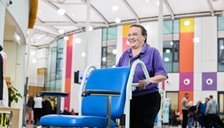 Healthcare logistics, portering and helpdesk