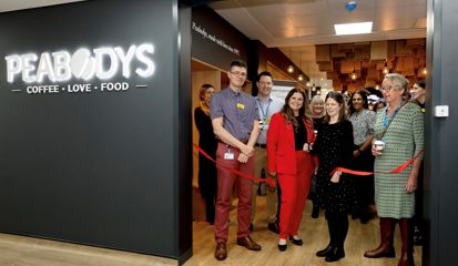Peabodys opens new coffee shop at Worthing Hospital